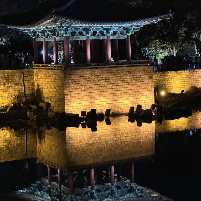 Donggung Palace and Wolji Pond night view