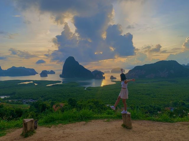 แสงเรืองรองของเช้าวันใหม่…..จุดชมวิว เสม็ดนางชี