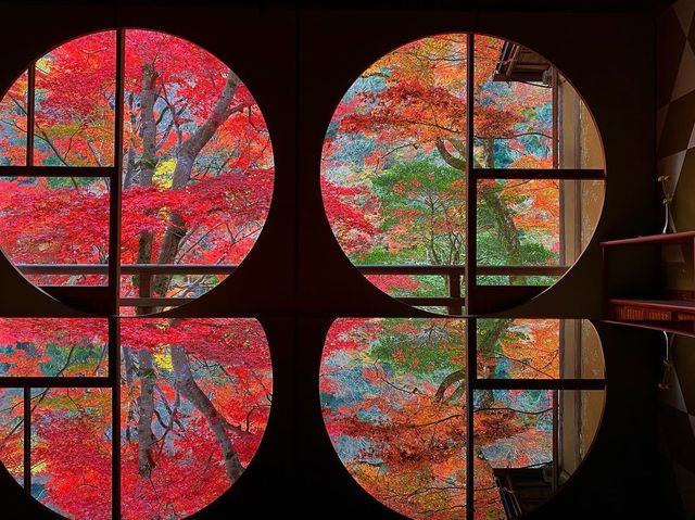 京都・嵐山 『祐斎亭』の紅葉