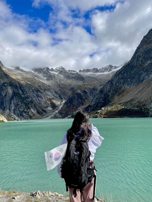 🇨🇭에메랄드빛 호수 그 자체인, 스위스 겔머제💎✨