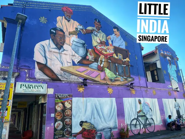 Street Art @Little India สิงคโปร์