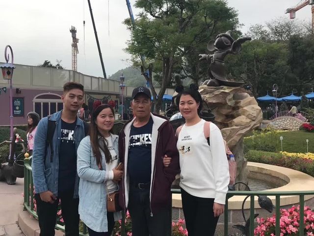 At the Happiest Place on Earth- Disneyland