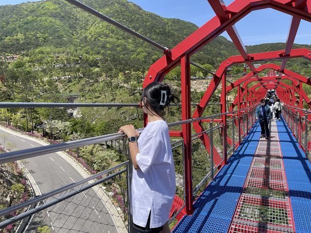 [경남/산청]산청 자연속에서 걷는 출렁다리 무릉교❣️