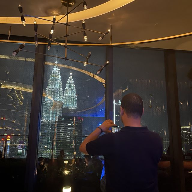 Majestic view of KL at night
