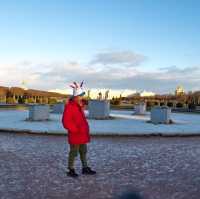 พระราชวังฤดูร้อน ในฤดูหนาว Peterhof st.peterburg