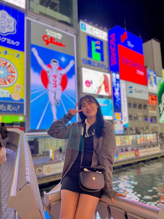 오사카여행에서 빠질 수 없는 포토스팟‼️ #도톤보리 #글리코상 