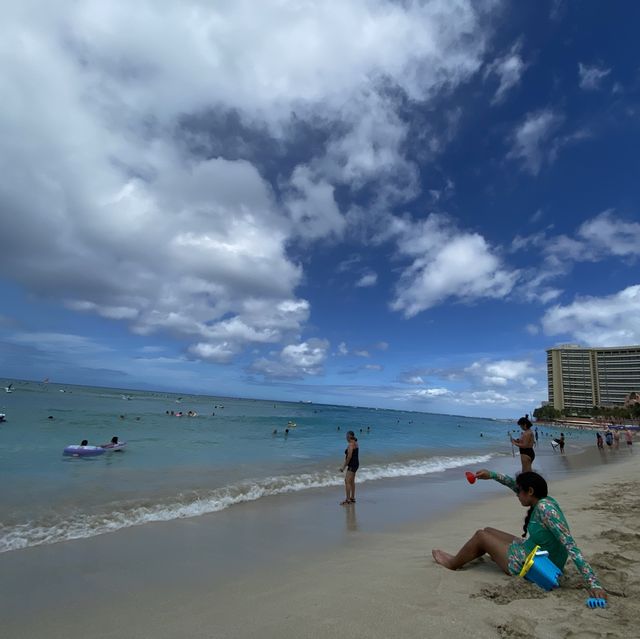 Waikiki Beach- Oahu’s most famous beach 