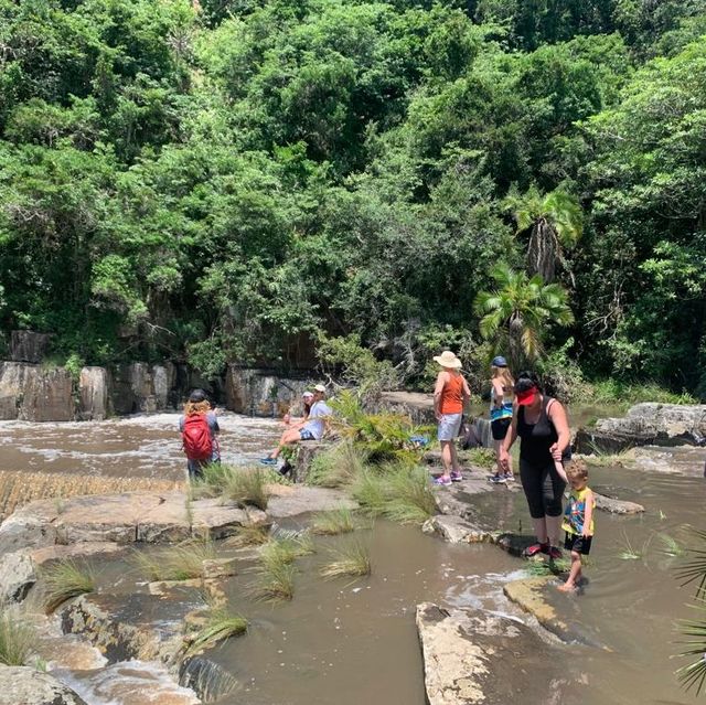 Wild Coast beach, bush and river