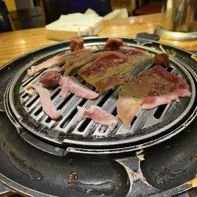 宁静的夜晚，烤肉的浪漫😚ヾ