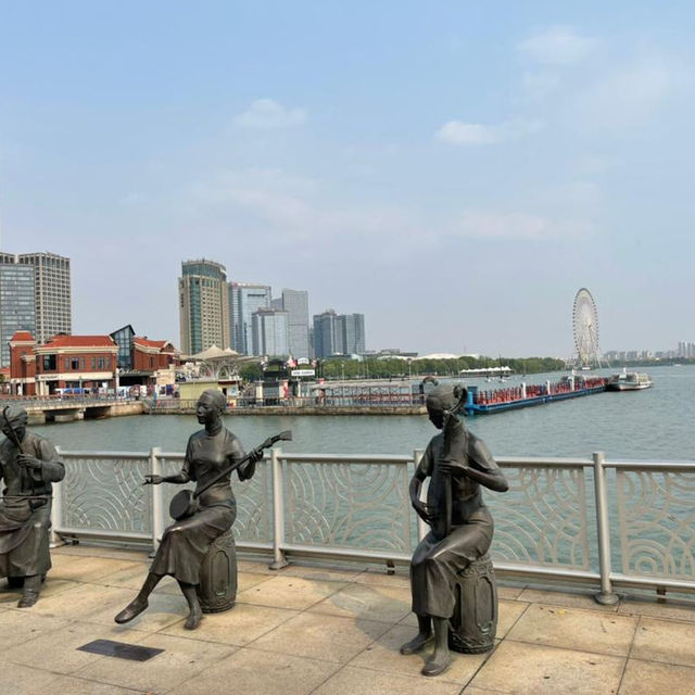 jinji lake in Suzhou city 