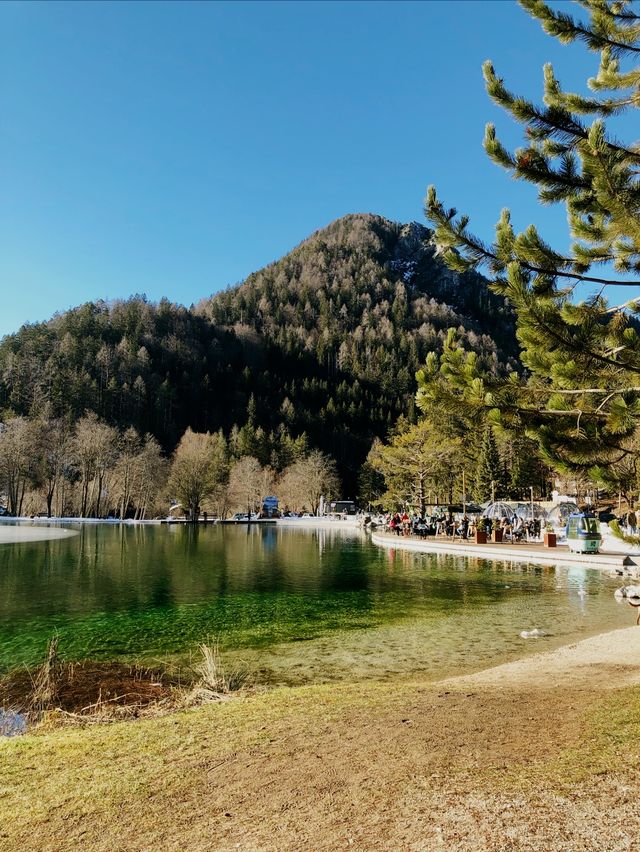 Snowy mountains and lakes | A winter trip~