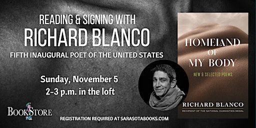 The Homeland of My Body with Poet Richard Blanco | Bookstore1Sarasota