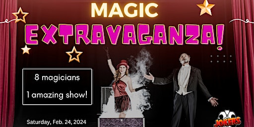 Magic Extravaganza - An Evening of Illusions and Mystery | Jokers Theatre and Comedy Club