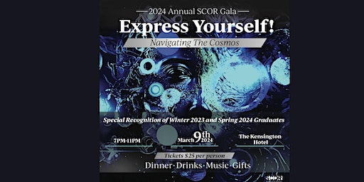 SCOR GALA Express Yourself: Navigating the Cosmos | The Kensington Hotel