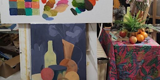 The still life in oil a painting workshop with Artist Emily Morey | Burnt Sienna Art School Berlin
