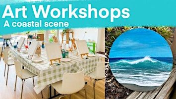 Art Workshop Painting the Aussie Surf: A Coastal Scene | Studio wildfire