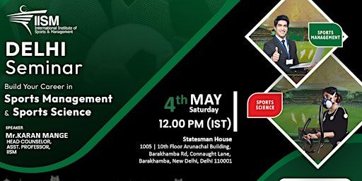 Seminar on Career Guidance in Sports Management & Sports Science! | Statesman House