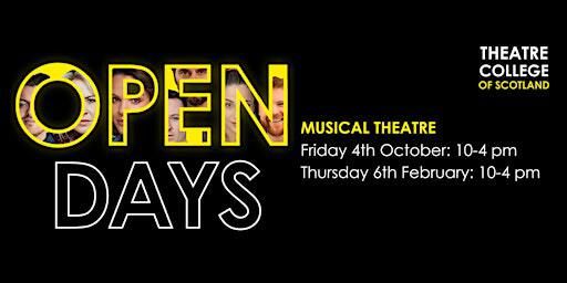 TCOS || MUSICAL THEATRE OPEN DAY 2024 | Theatre School of Scotland