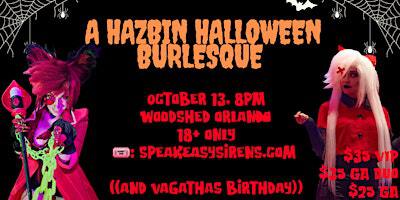 Hazbin Hotel Halloween Burlesque | The Woodshed Orlando
