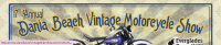 Dania Beach Vintage Motorcycle Show 2025 | Frost Park, Florida, USA