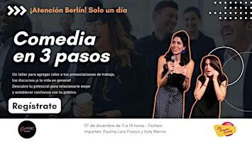 Comedia en 3 pasos | Wein Salon