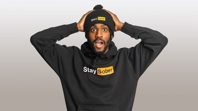 D'Aydrian Harding: The Stay Sober Spring Tour 2025 (Seattle) | Neptune Theatre