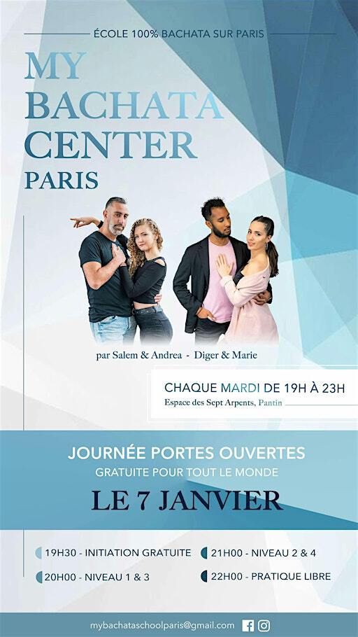 Ecole "My Bachata Center" | Espace Des Sept Arpents Grand Paris - Location Salles