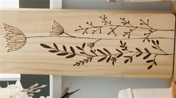 Scorched Cutting Board Craft Class | The Branch