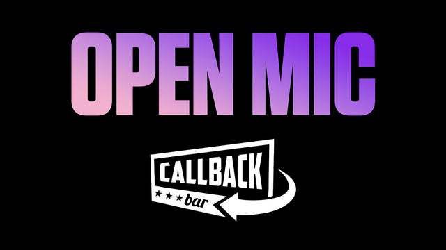 Open Mic hosted by Marcus Mangham - in the Callback Bar 2025 (Sacramento) | Punch Line Sacramento Callback Bar