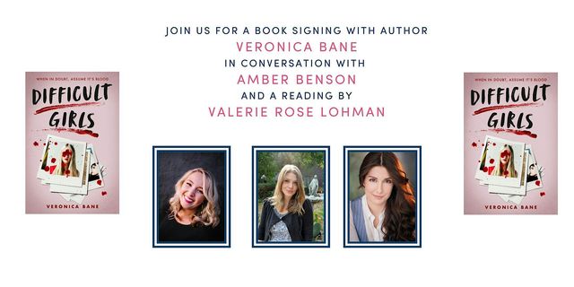 Veronica Bane in Conversation with Amber Benson | Annabelle's Book Club LA
