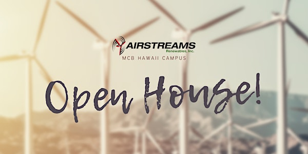 Airstreams Renewables, Inc. Open House | Pancoast Place