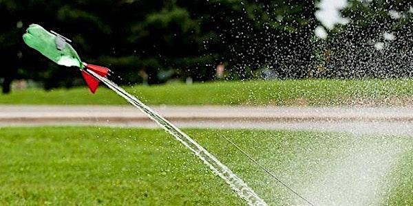 Recycled pop bottle rockets at Kingsbury Water Park | Kingsbury Water Park