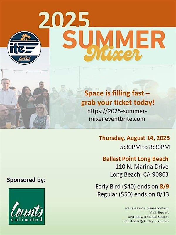 ITE SoCal 2025 Summer Mixer | Ballast Point Brewing Long Beach