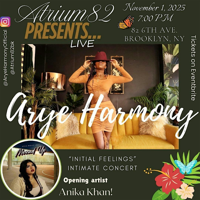 "Initial Feelings" Intimate Concert | Atrium82™