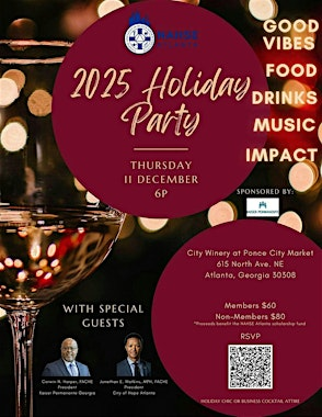 2025 NAHSE Atlanta Annual Holiday Party | City Winery Atlanta