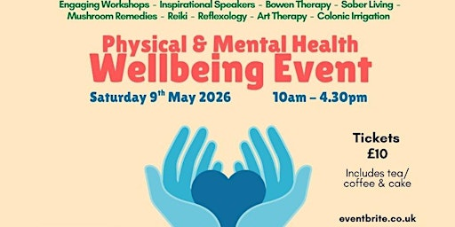 Wellbeing Event for Physical & Mental Health | Whalley Methodist Church