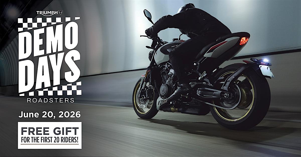 Triumph Demo Days (Roadster): Foxboro Triumph | MOMS Foxboro