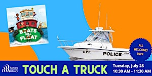 Touch a Truck :  Police Boat | Ramara Centre