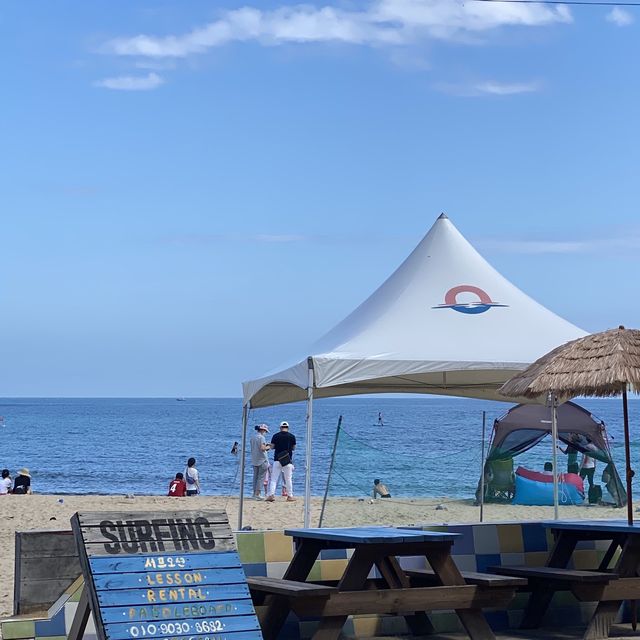 서퍼들의 성지! 양양 죽도해변💙