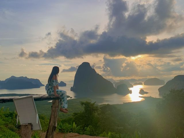 แสงเรืองรองของเช้าวันใหม่…..จุดชมวิว เสม็ดนางชี