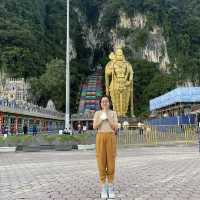 I cried when I arrived at Batu Caves