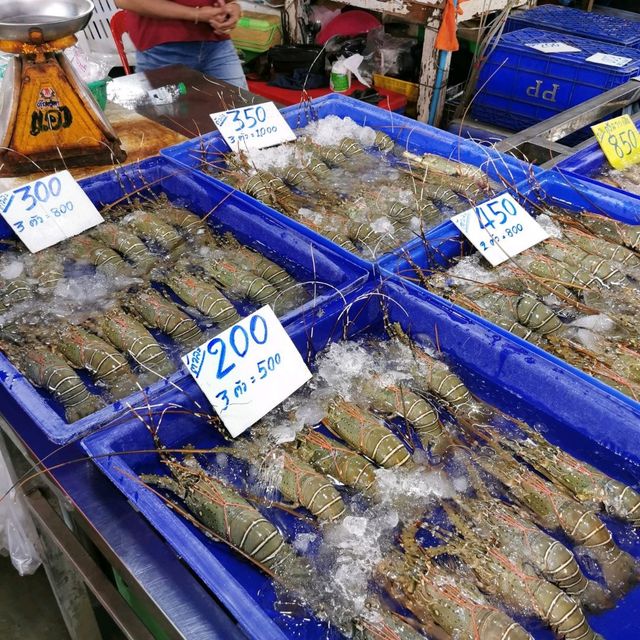 芭堤雅平價海鮮市場