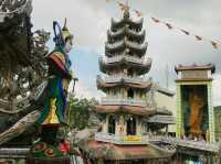 Underrated Holy Pagoda Linh Phuoc in Dalat 