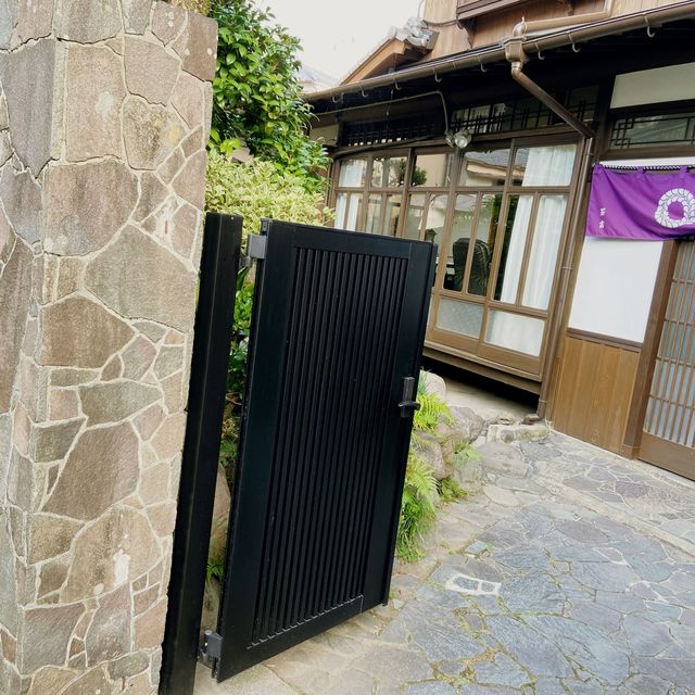 Traditional house in the village.  