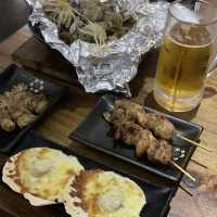 肚餓了😝😝來串串燒先🤍