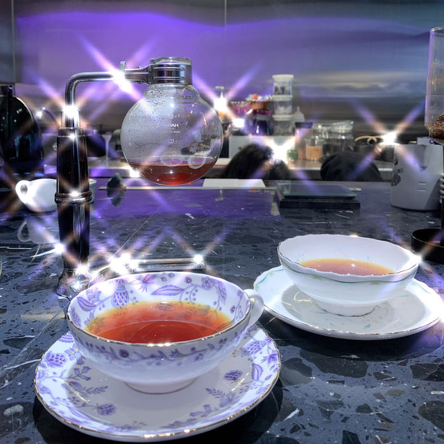 首次品嚐虹吸咖啡☕️
