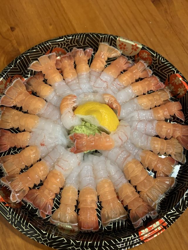 신선한 딱새우회, 인손