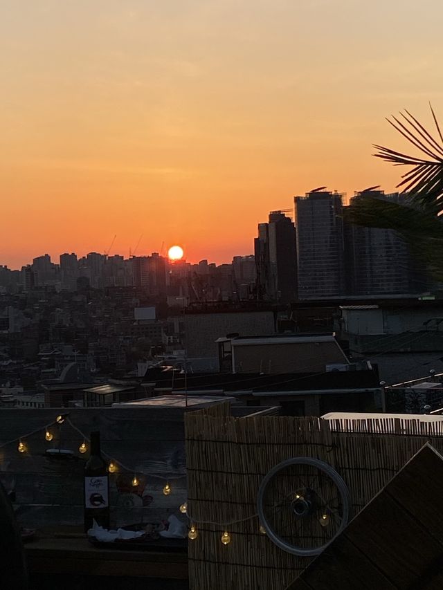 <서울> 노을 맛집 용산 해방촌 루프탑