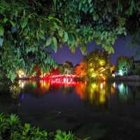 Hoan Kiem Lake.. Famous landmark 