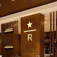 Fine coffee in Starbucks Reserve 